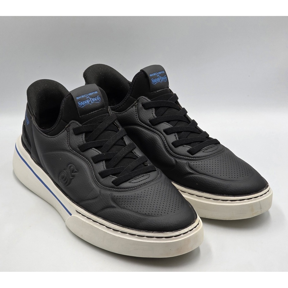 Skechers Slip-ins Snoop Dogg Mens 11 Womens 12.5 Black Comfort Sneakers
